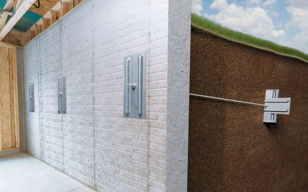 Geo-Lock Wall Anchor System