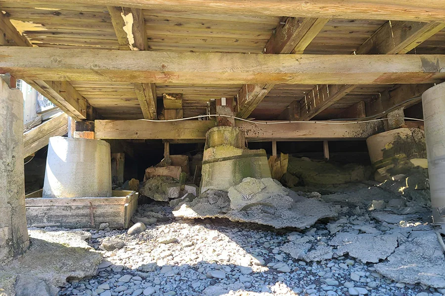 Pier and Beam or Block and Base