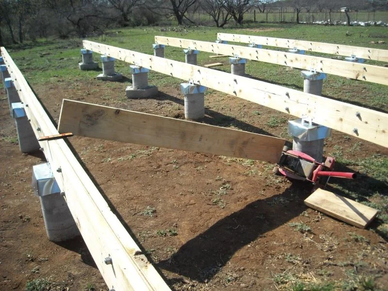 Pier and Beam or Block and Base